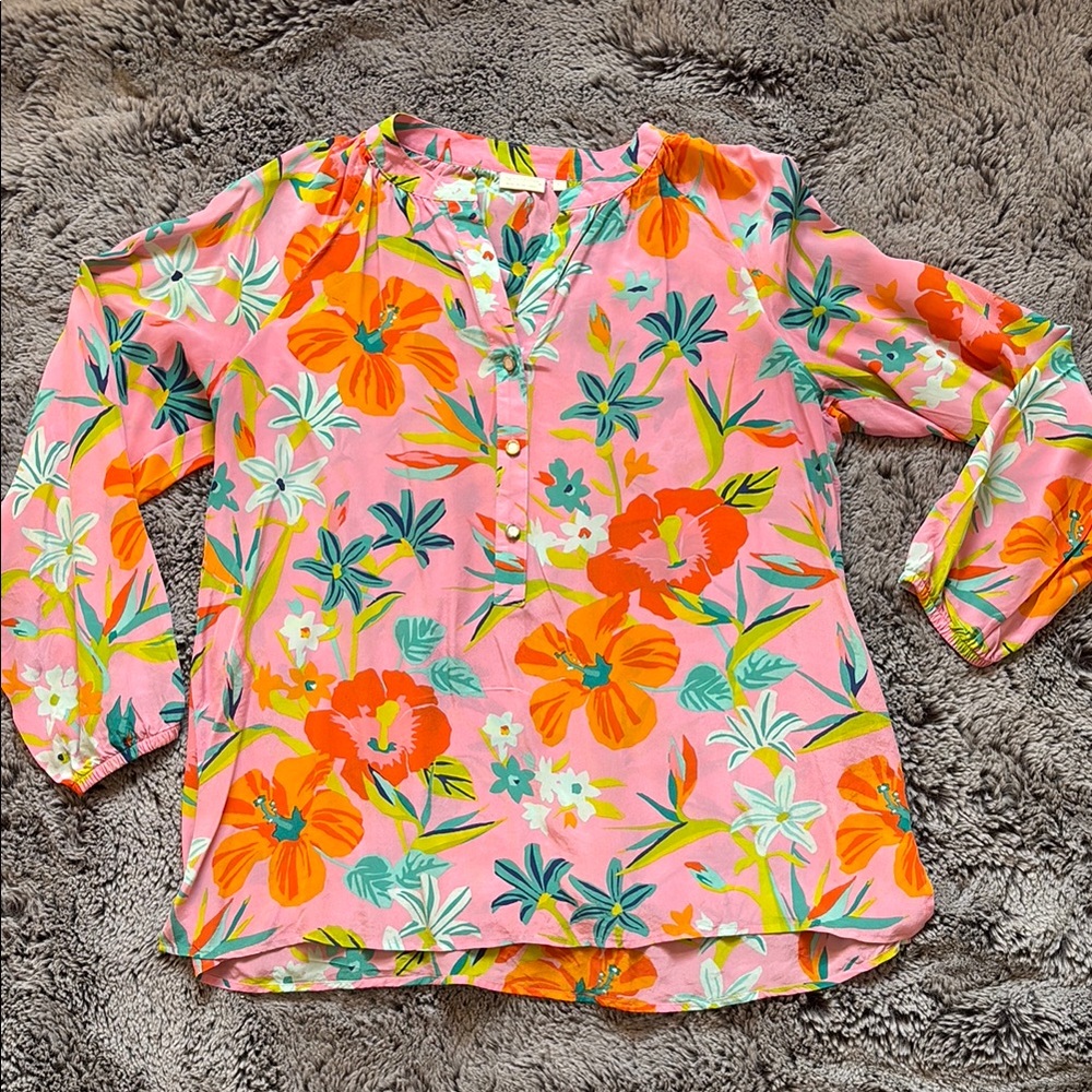 Spartina 449 Cora Silk Blouse